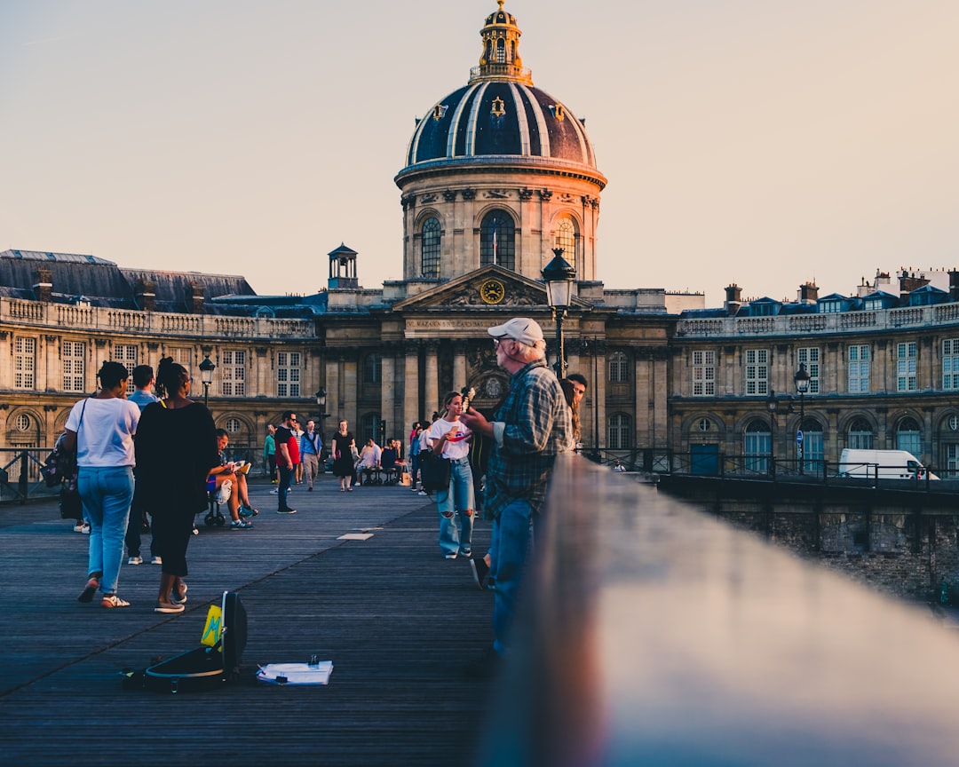 Landmark photo spot Pont des Arts Centre Pompidou