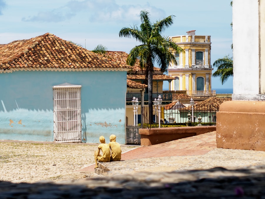 Trinidad, Cuba — façades pastel coloniales sous ciel bleu (UNESCO)