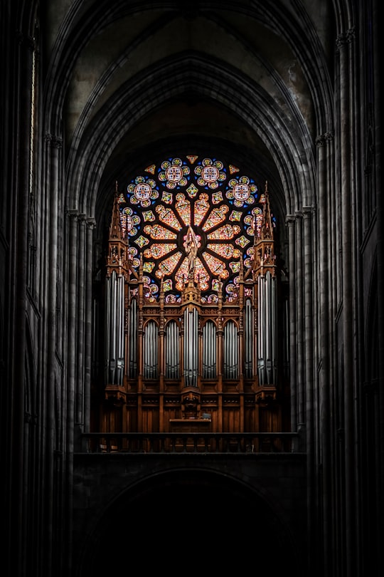 cathedral interior in Cathédrale Notre-Dame-de-l'Assomption France