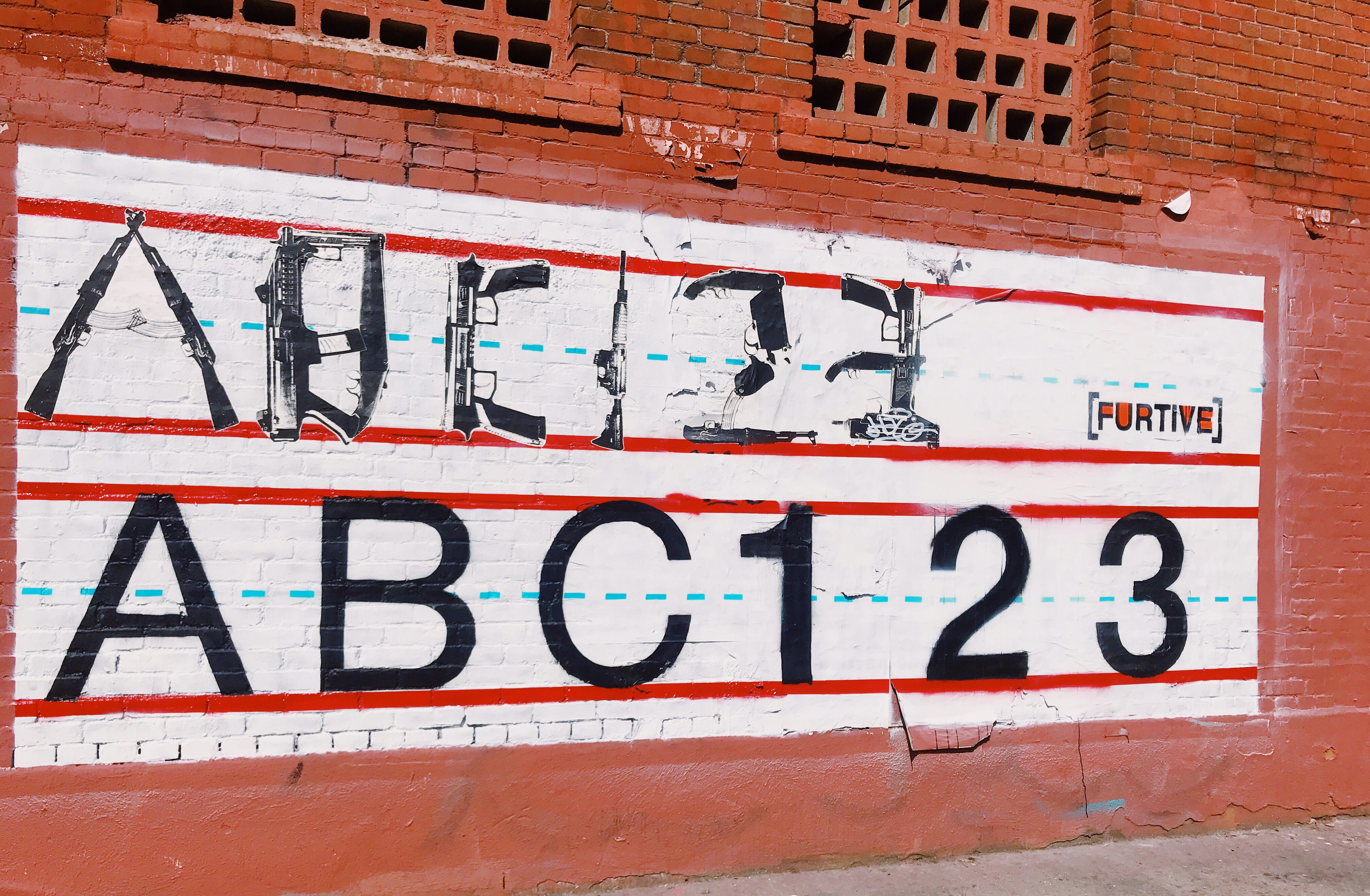 rifles wall art
