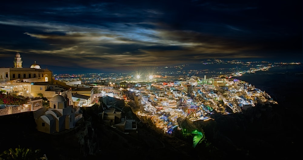 bird's-eye view photography of city