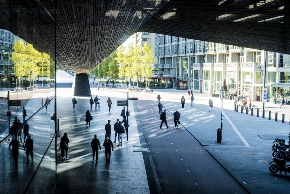 people walking near building during daytime