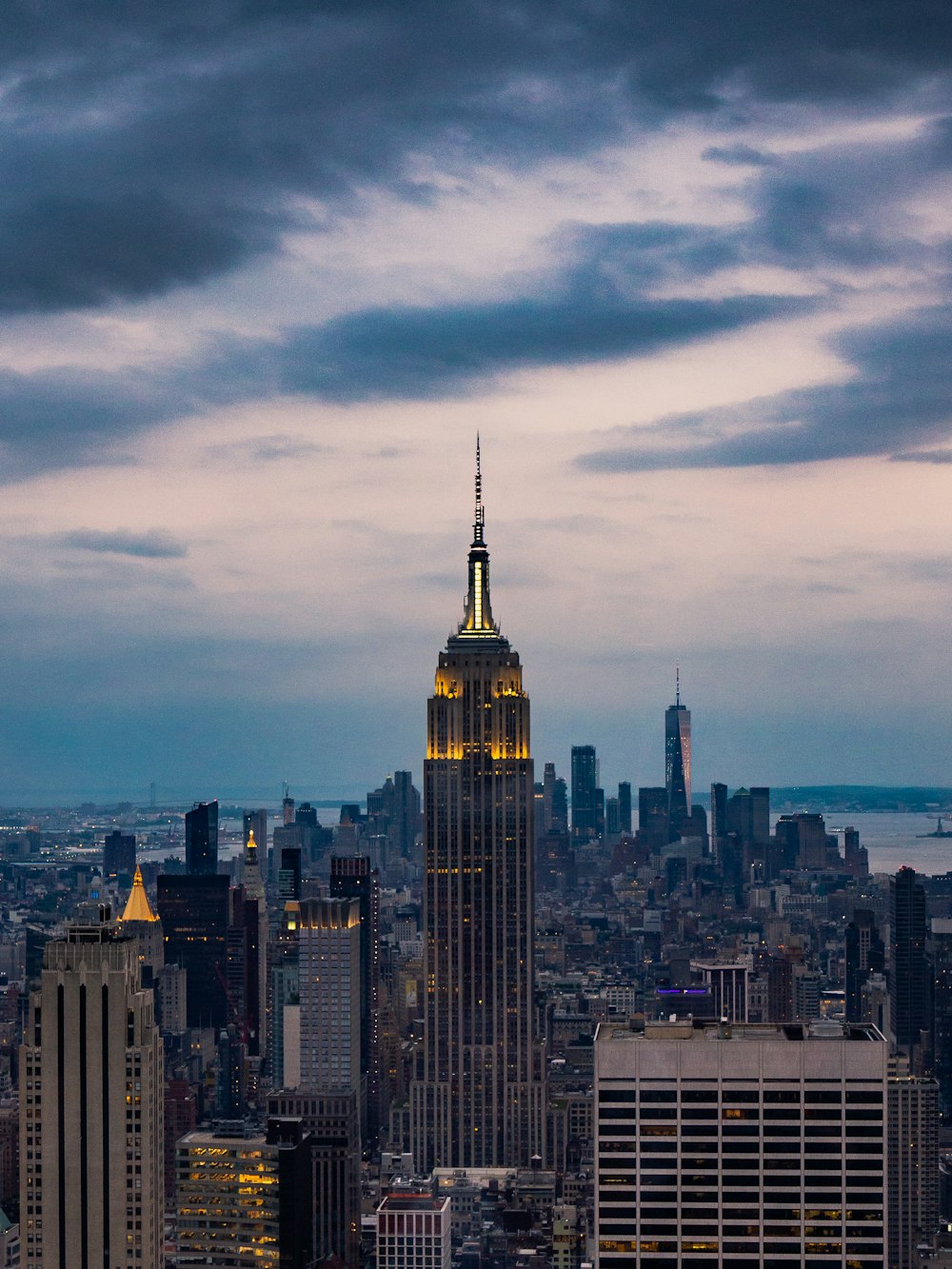 Fotografía a vista de pájaro de edificios de gran altura