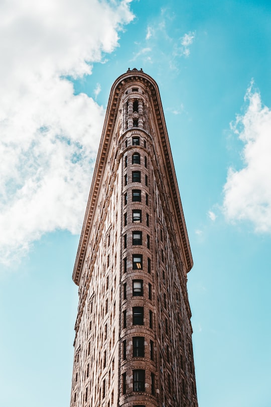 low angle photography on brown concrete building in Madison Square Park United States