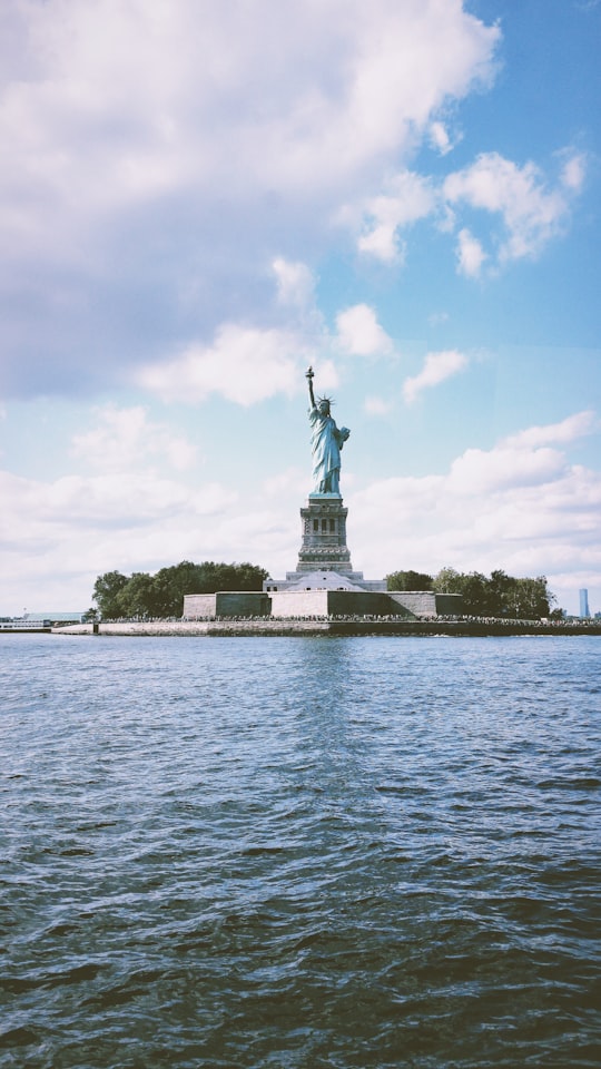 Statue of Liberty, New York Harbour in Liberty Island United States