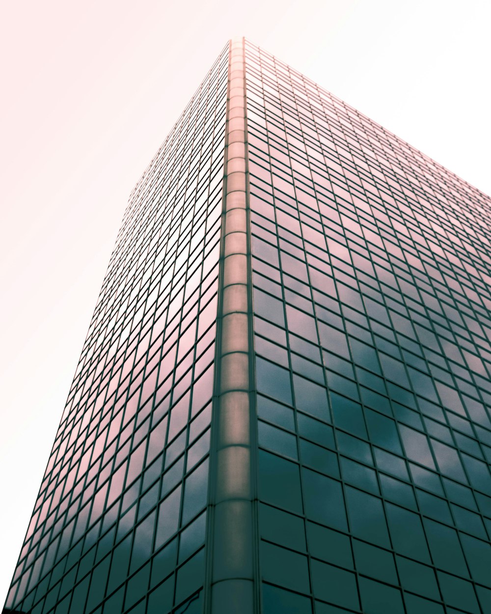 low-angle photograph of high-rise building