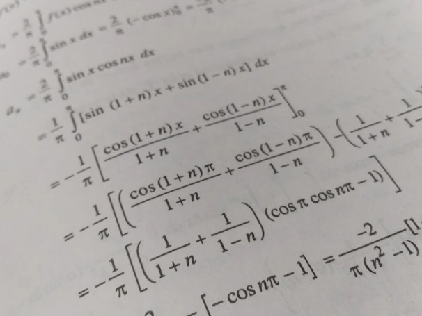 A colorful page from a mathematics revision guide showing formulas and diagrams in an easy-to-scan layout.