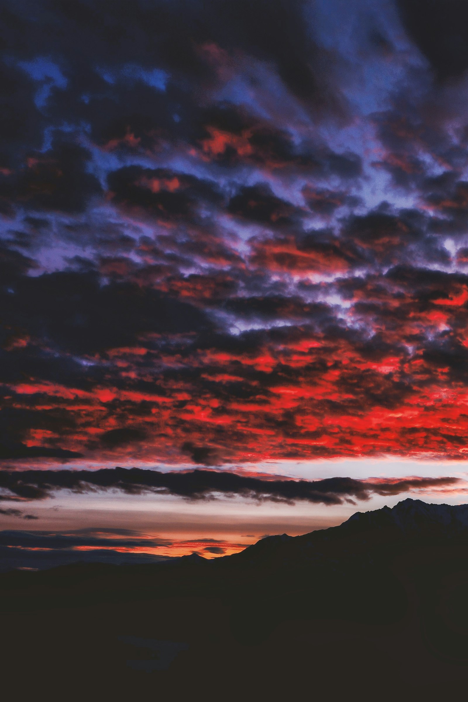 Canon EOS 6D sample photo. Red and purple clouds photography