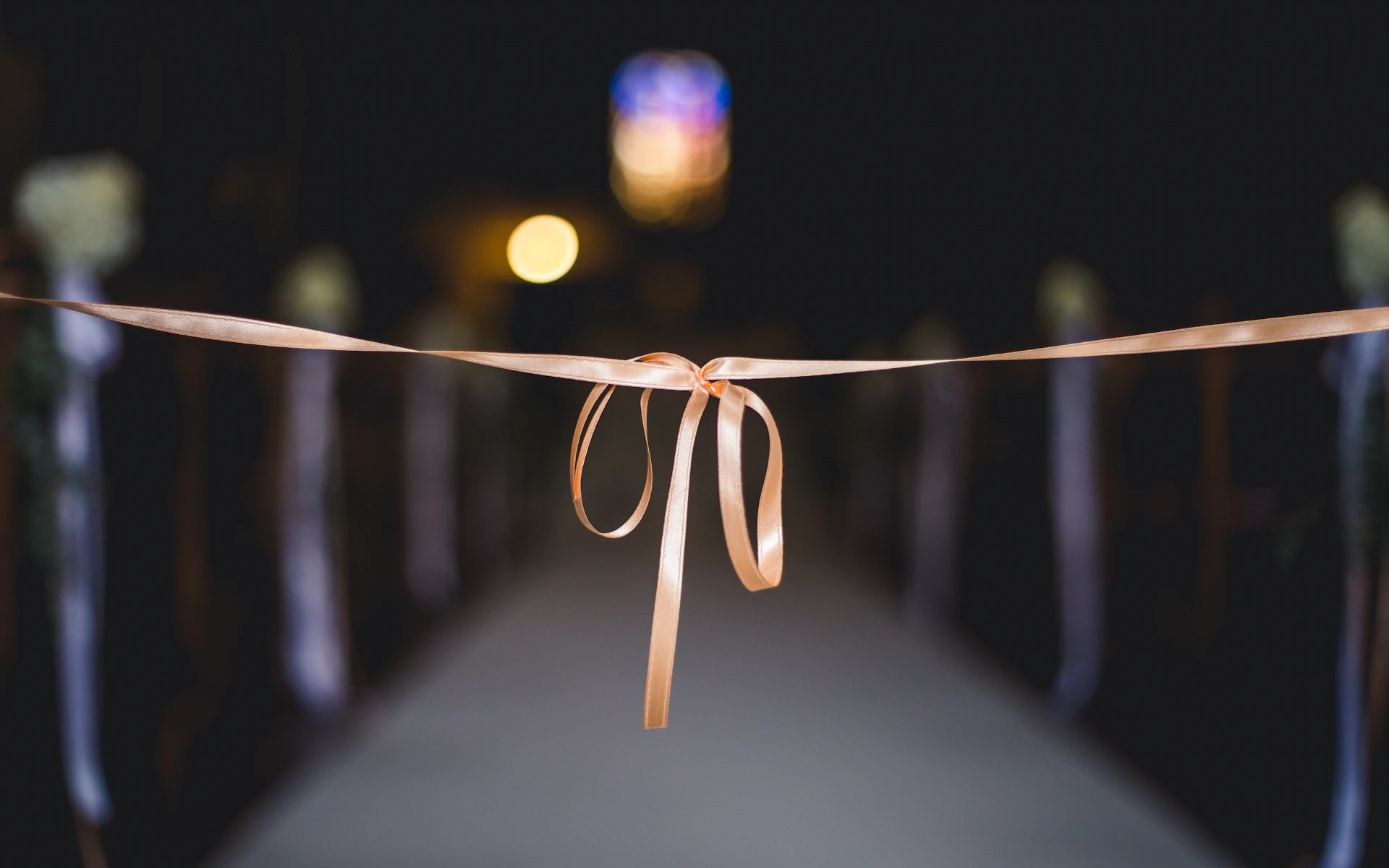 brown ribbon