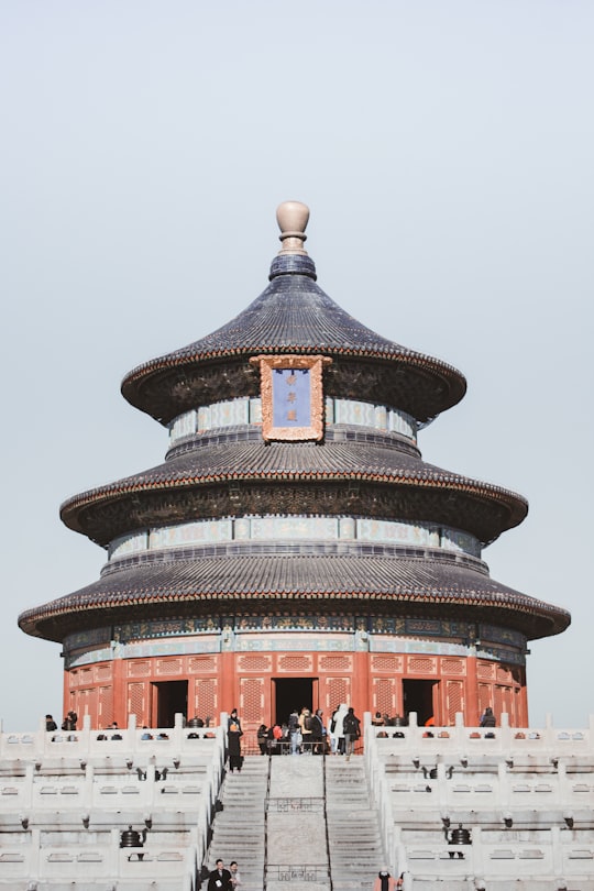 gray and brown pagoda in Temple of Heaven China