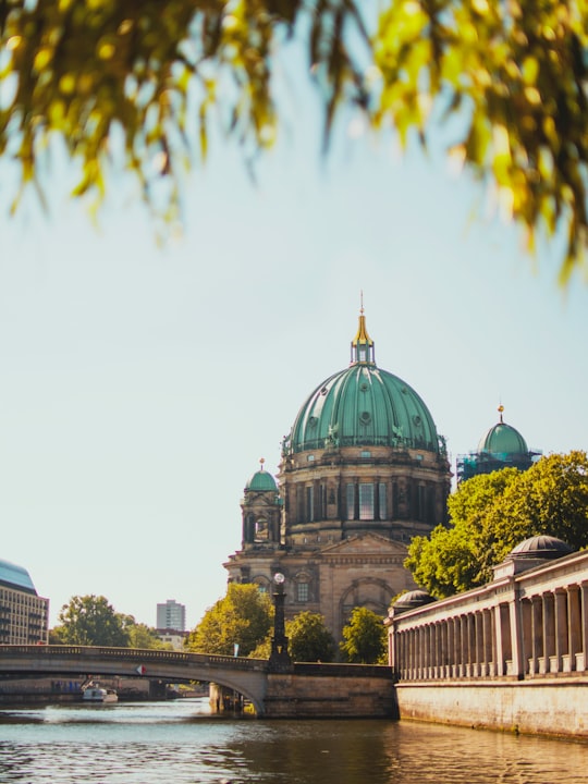 low-angle photography of Berlin Cathedral, Berlin, Germany during daytime in Berlin Cathedral Germany