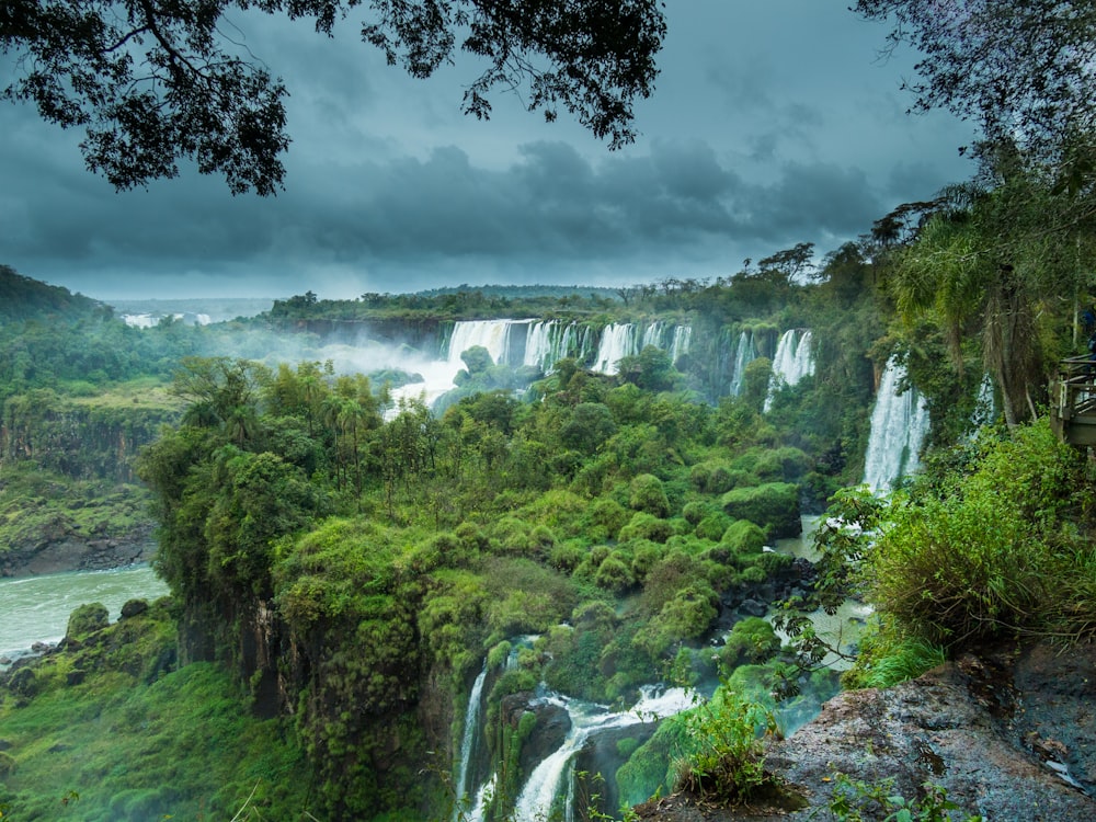 clear waterfalls