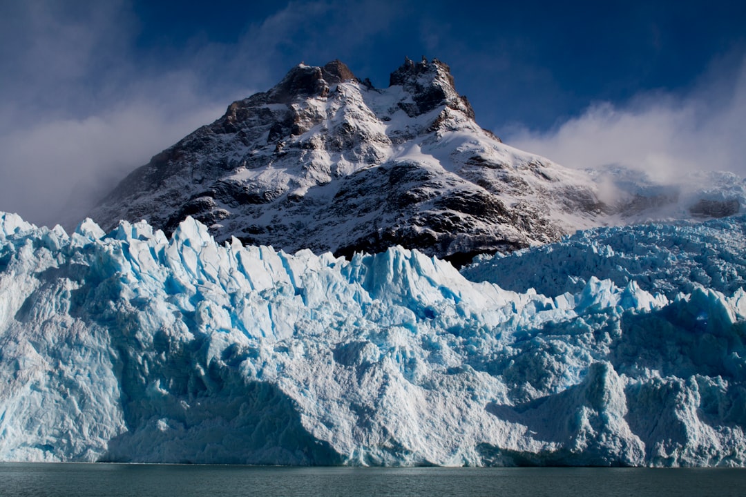 photo of Argentino Lake Glacial landform near Glaciar Perito Moreno