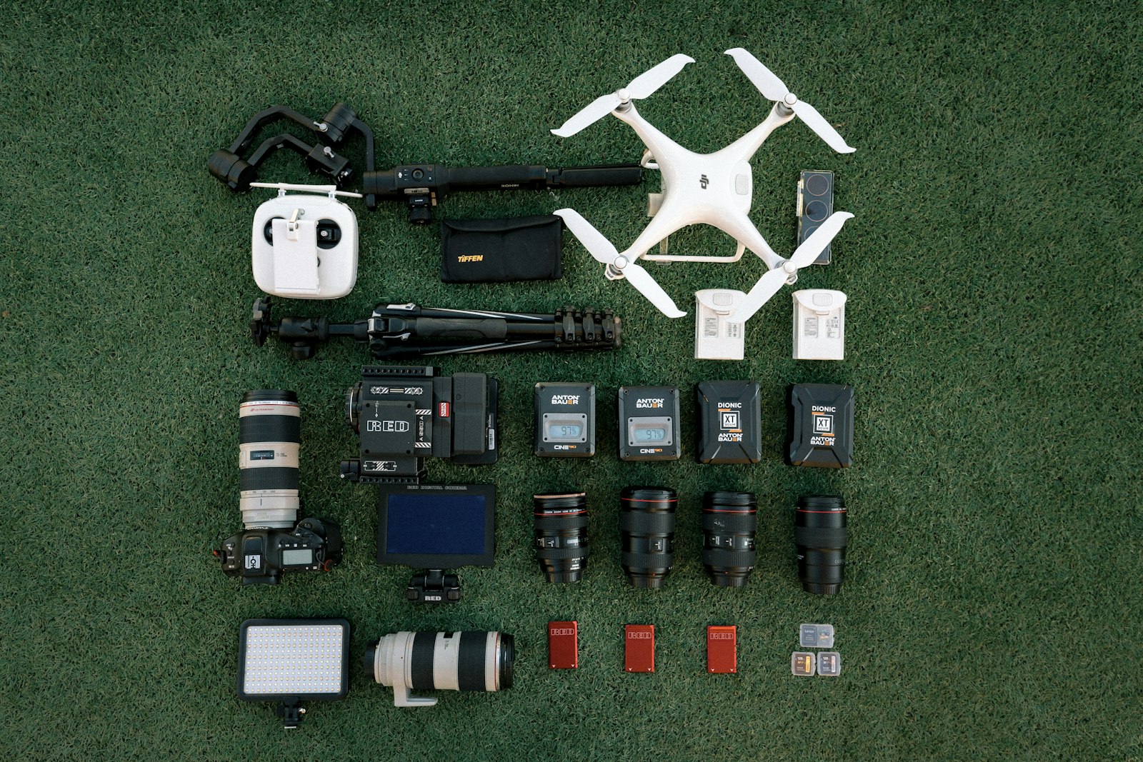 Canon EOS 6D Mark II + Canon EF 16-35mm F4L IS USM sample photo. White quadcopter drone with photography