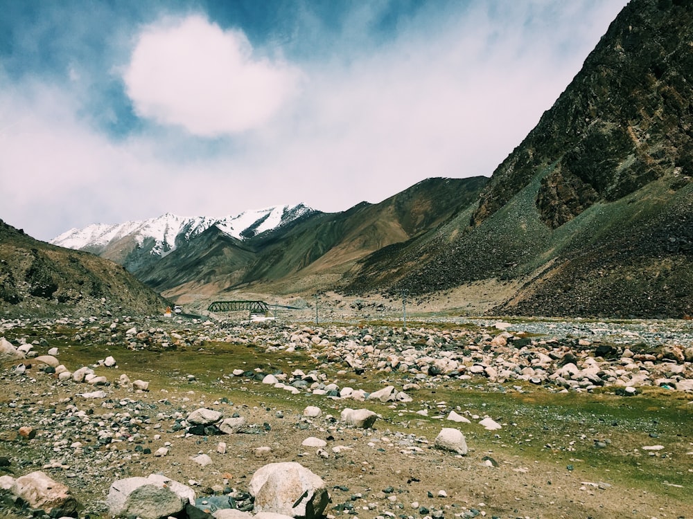 grey mountain during daytime