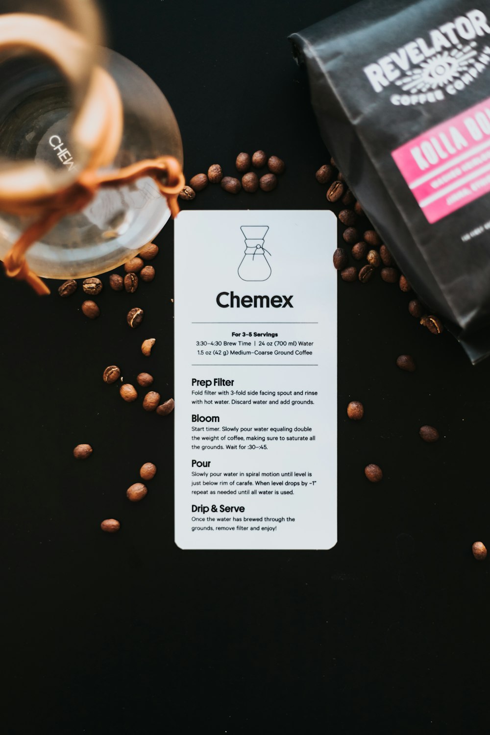 Chemex coffee label
