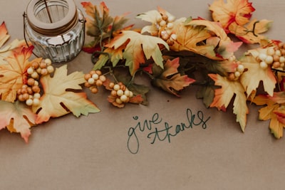 yellow flowers decor thanksgiving day teams background