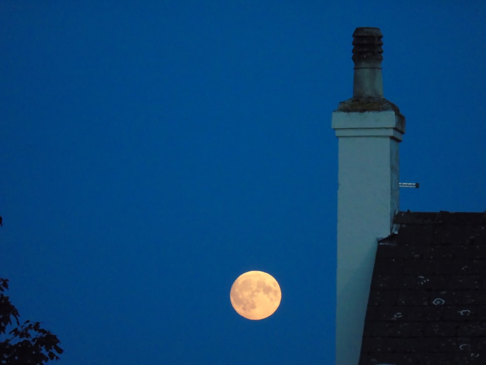 moon at night