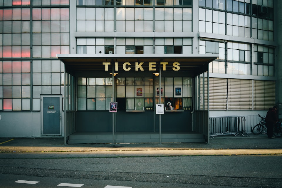 A ticket booth