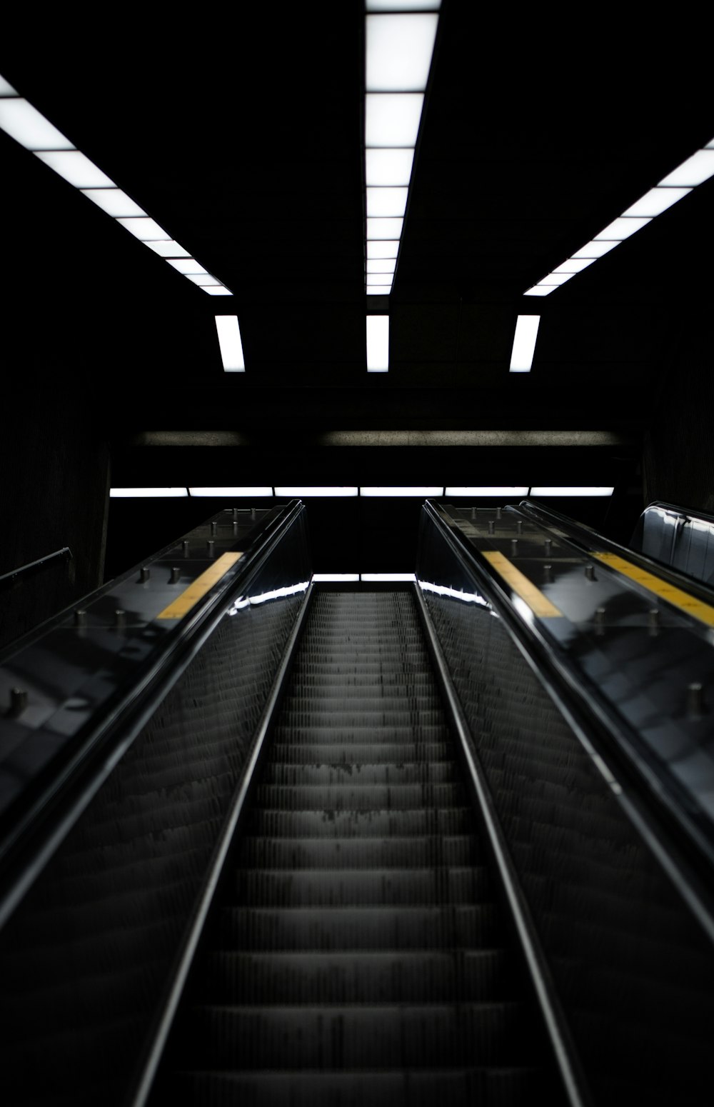 black escalator