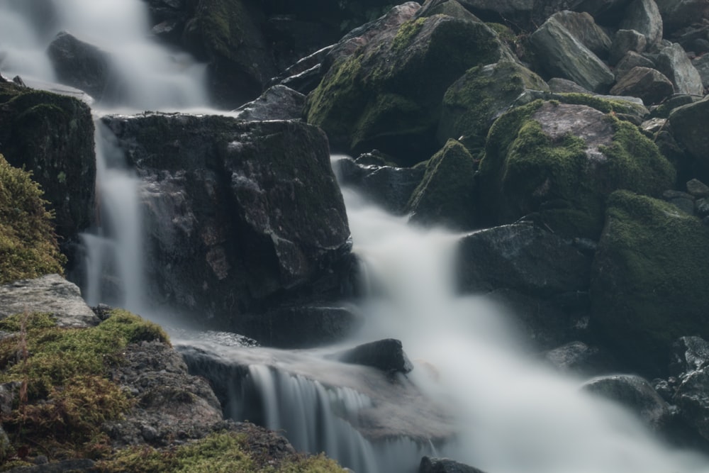 waterfalls during daytime