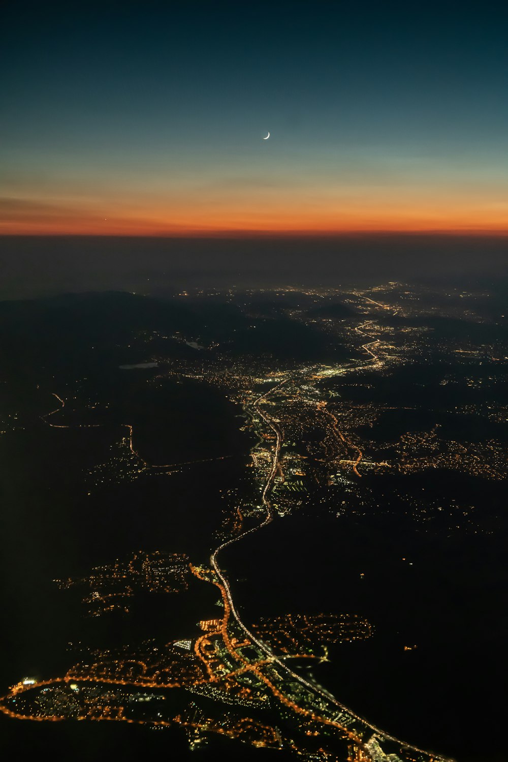 aerial view photo of gray city