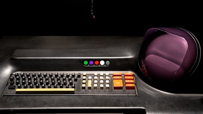 Close-up of a printer control panel showing error messages