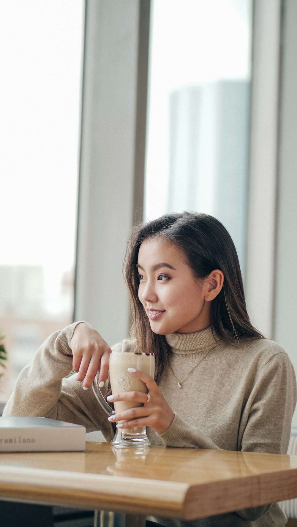 woman sitting on chair