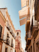brown concrete buildings