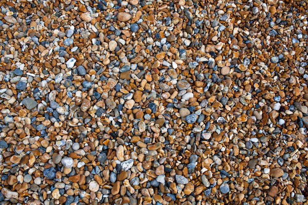 bunch of pebbles