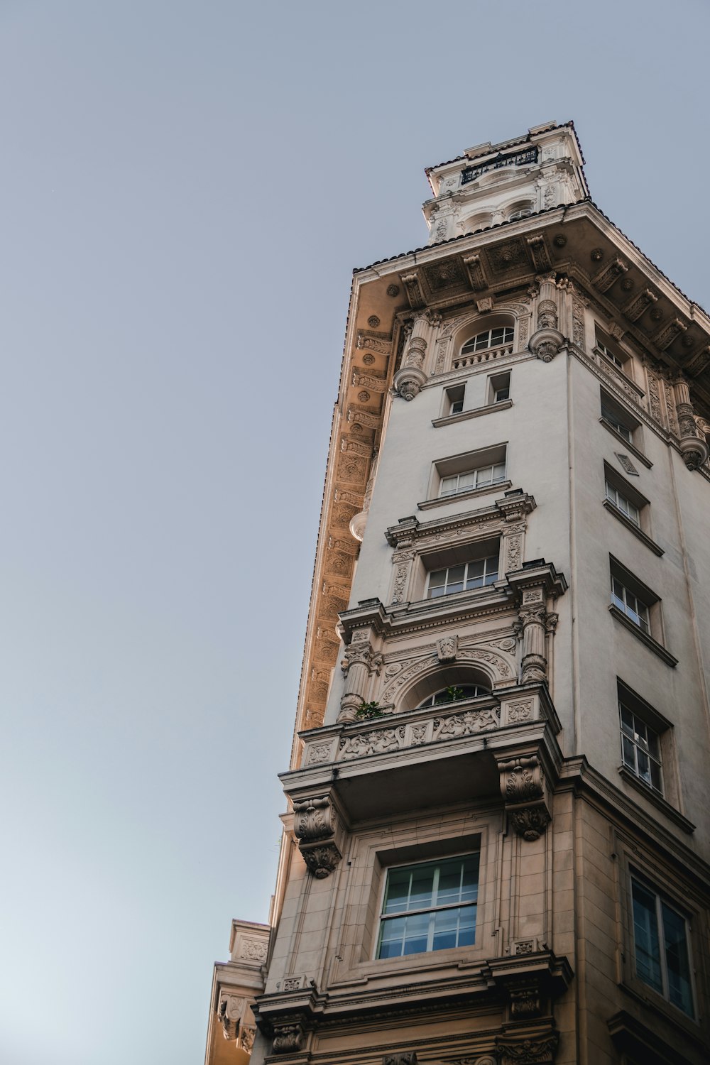 beige concrete building