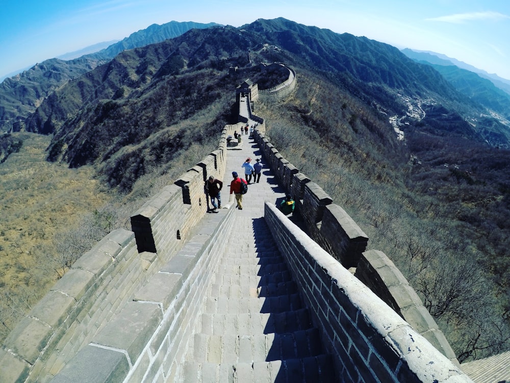 landscape of the Great Wall of China