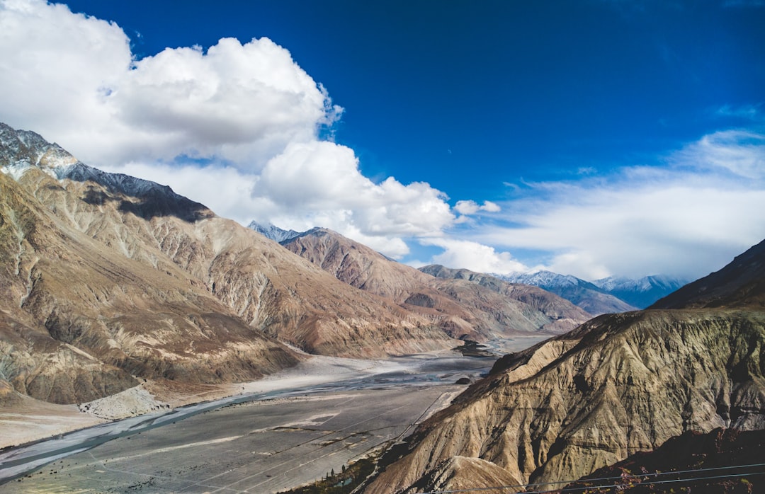 travelers stories about Mountain range in Nubra Valley, India