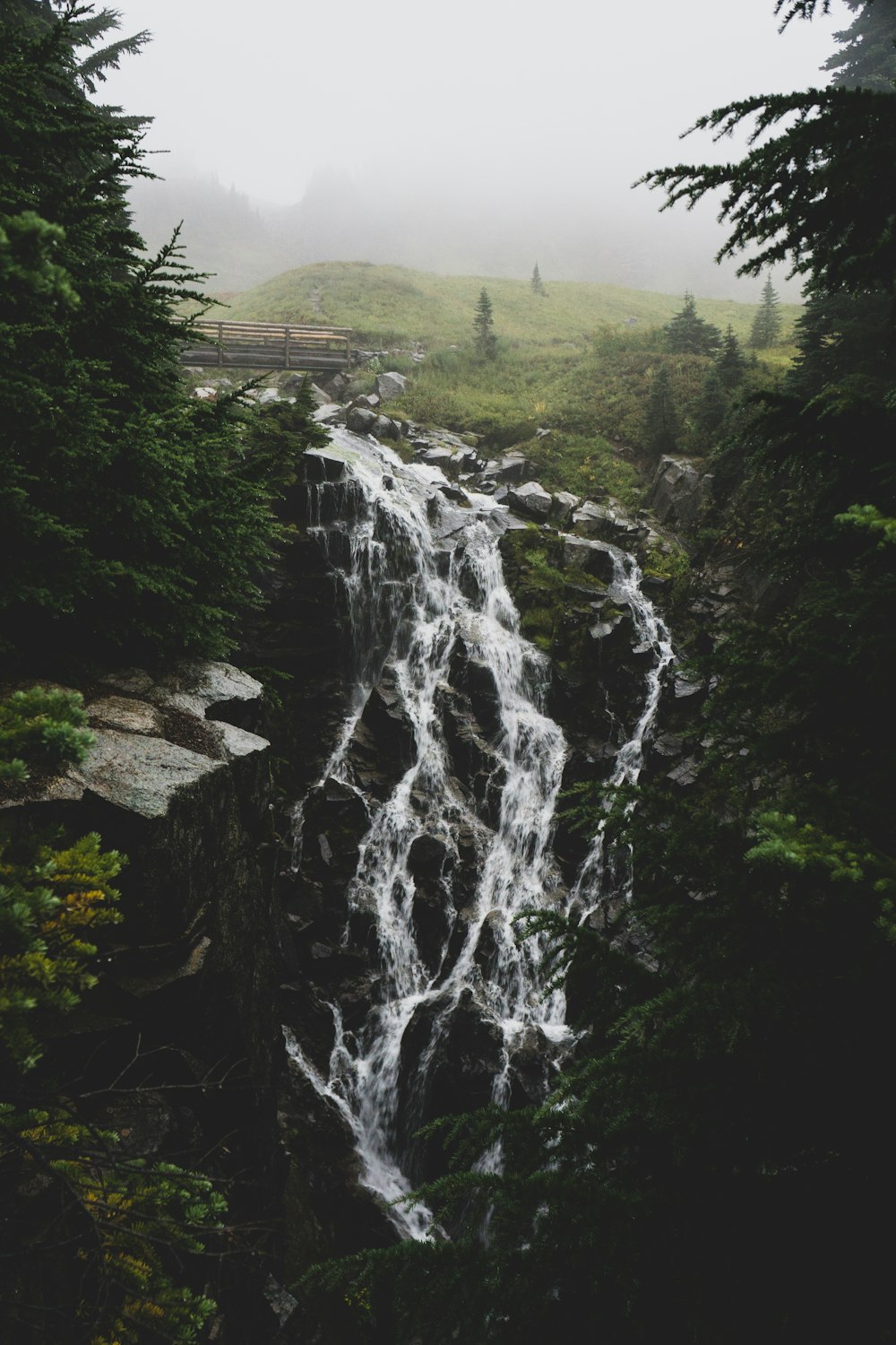 waterfall scenery