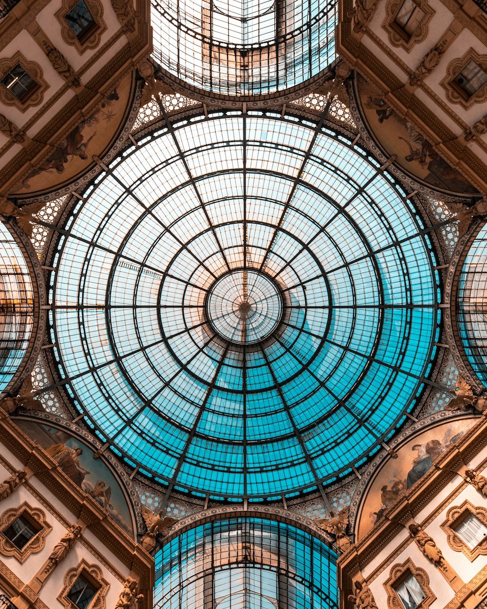 low angle photo of stain glass cathedral