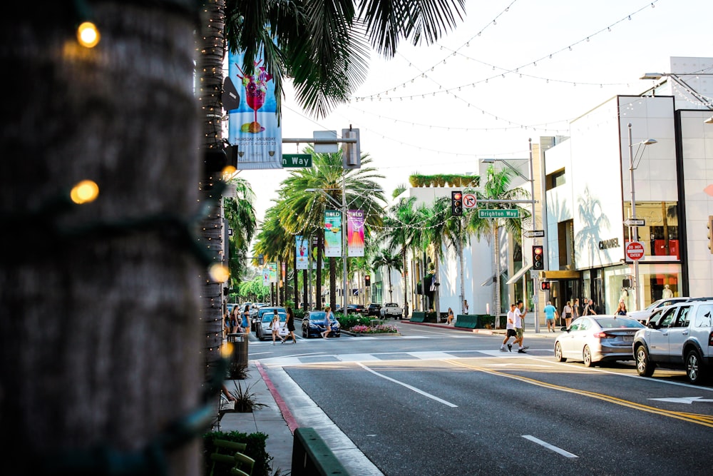 cars on street during daytime