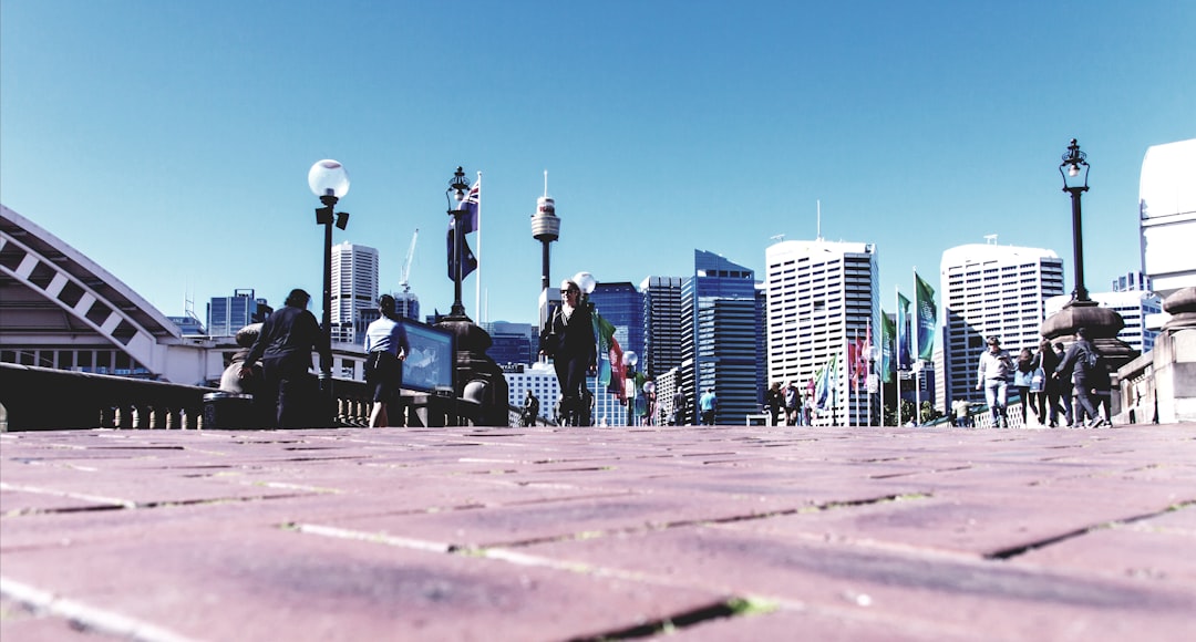 Panorama photo spot Pyrmont Bridge Sydney