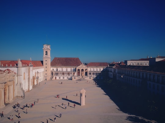 palace aerial photography in Pátio das Escolas Portugal