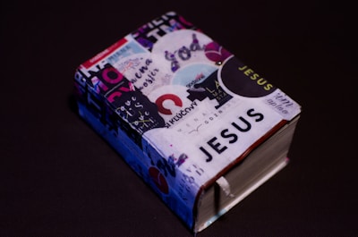 An eye-catching cover of a popular bible fiction book.