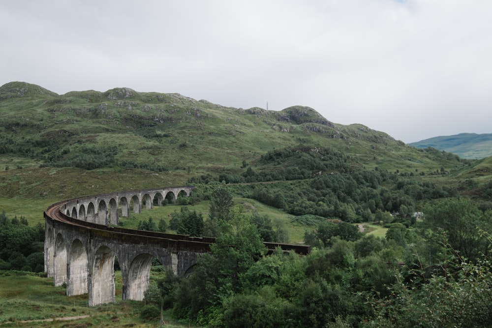 Glenfinnan Viaduct in Scotland