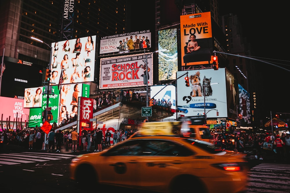 Time Square, New York at night