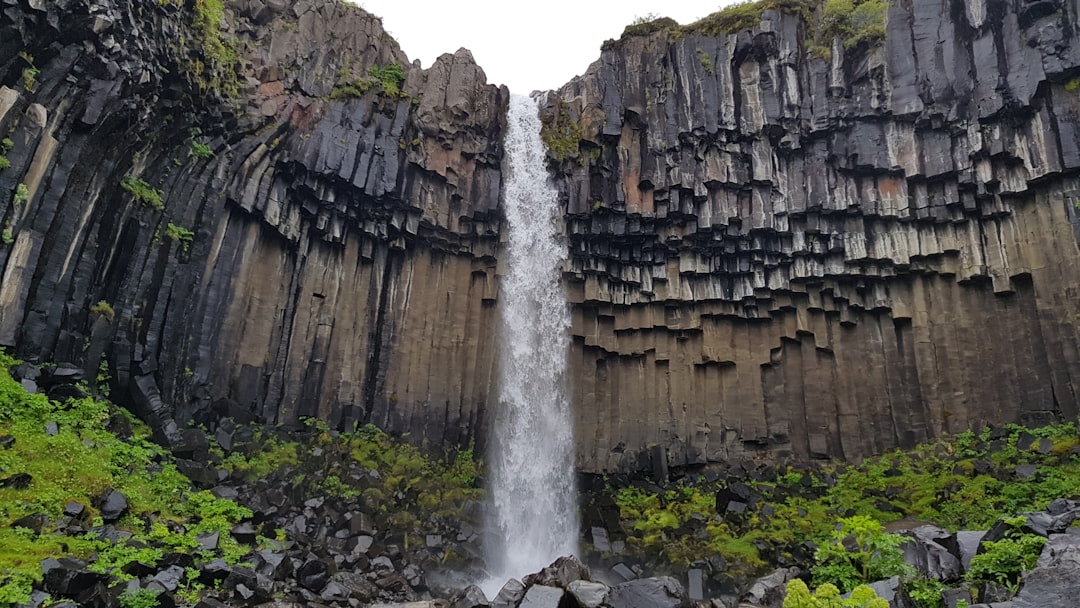 Waterfall photo spot Svartifoss Trail Fjaðrárgljúfur Canyon