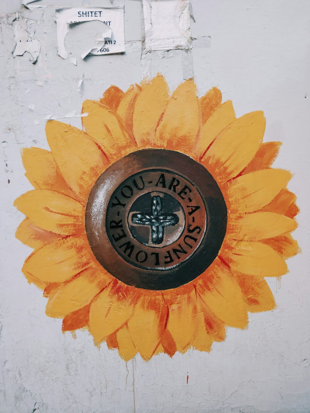 Sonnenblumen-Malerei