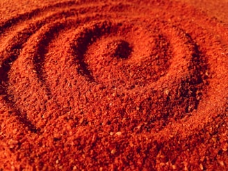 brown soil
