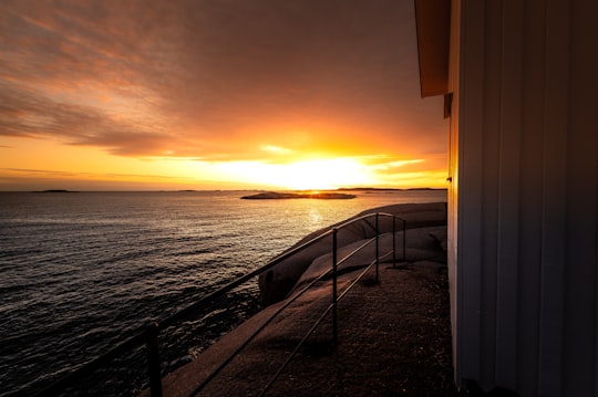 body of water during sunset in Lysekil Sweden