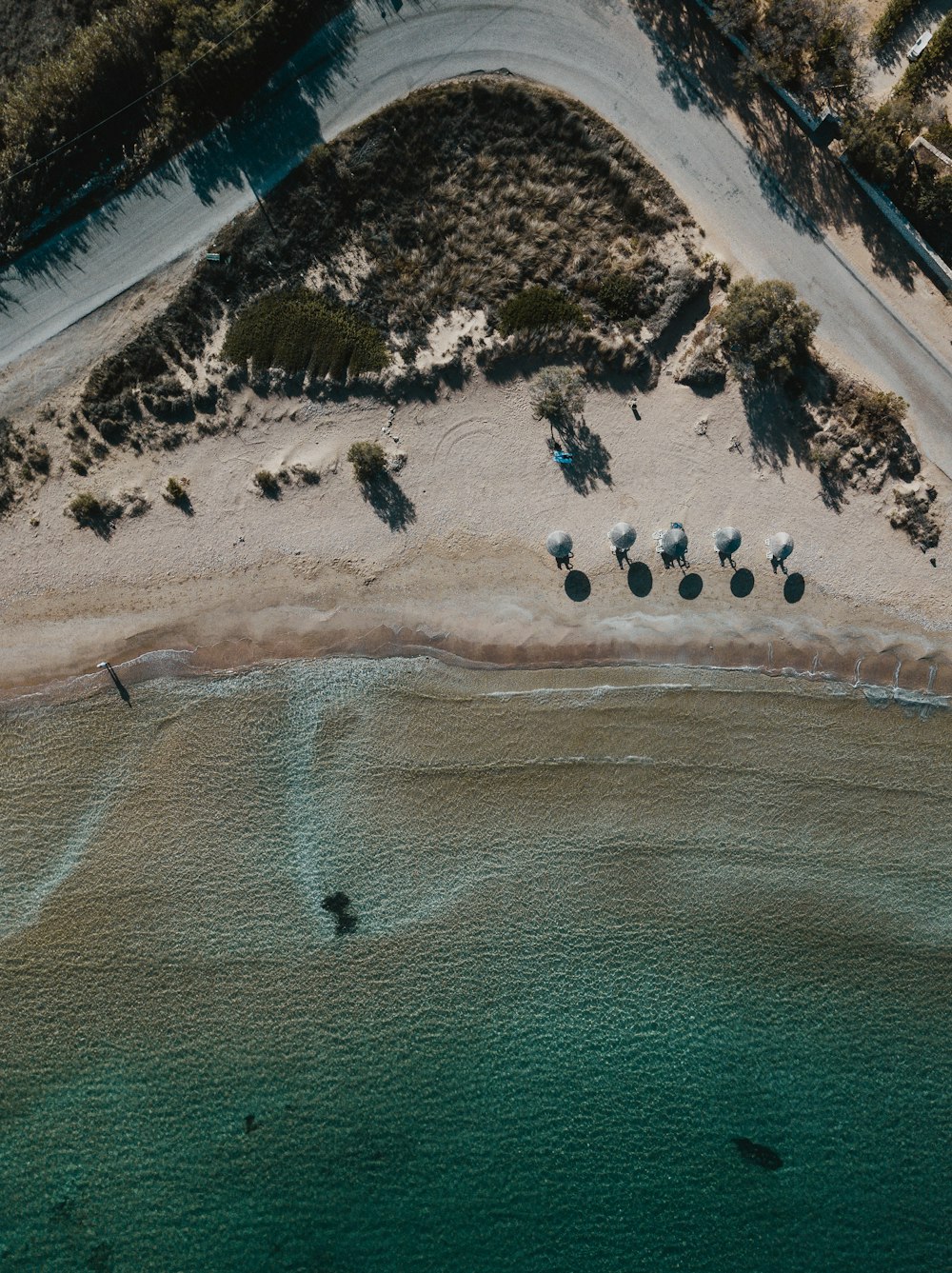 aerial photography of ocean during daytime