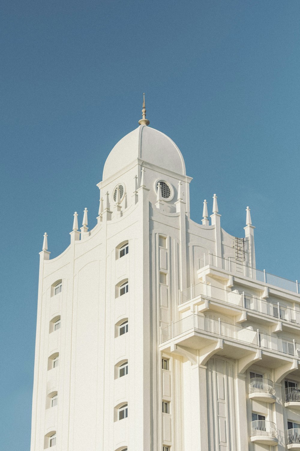 white concrete building