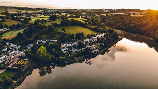 high-angle view of buildings in Devon United Kingdom