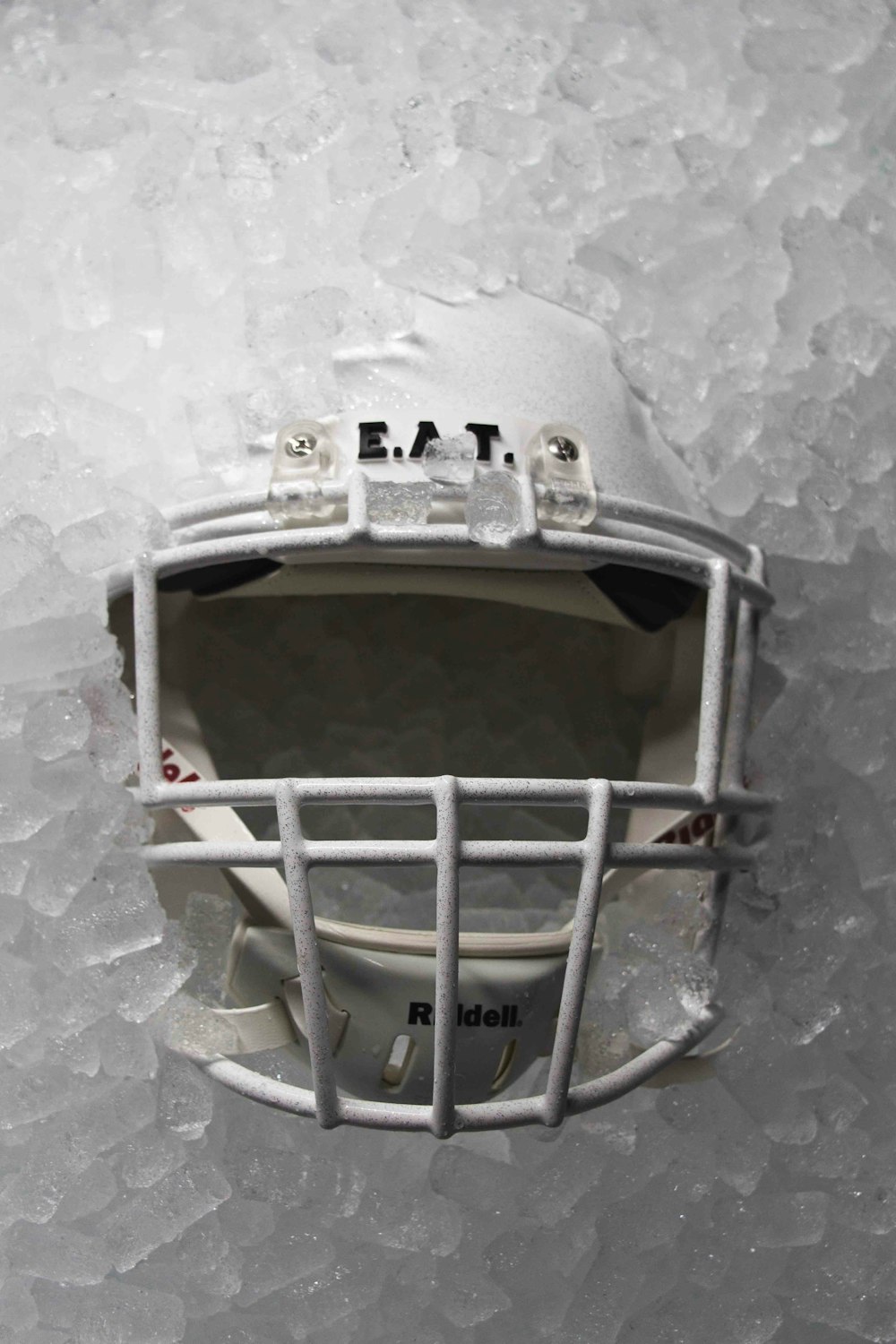 white umpire helmet