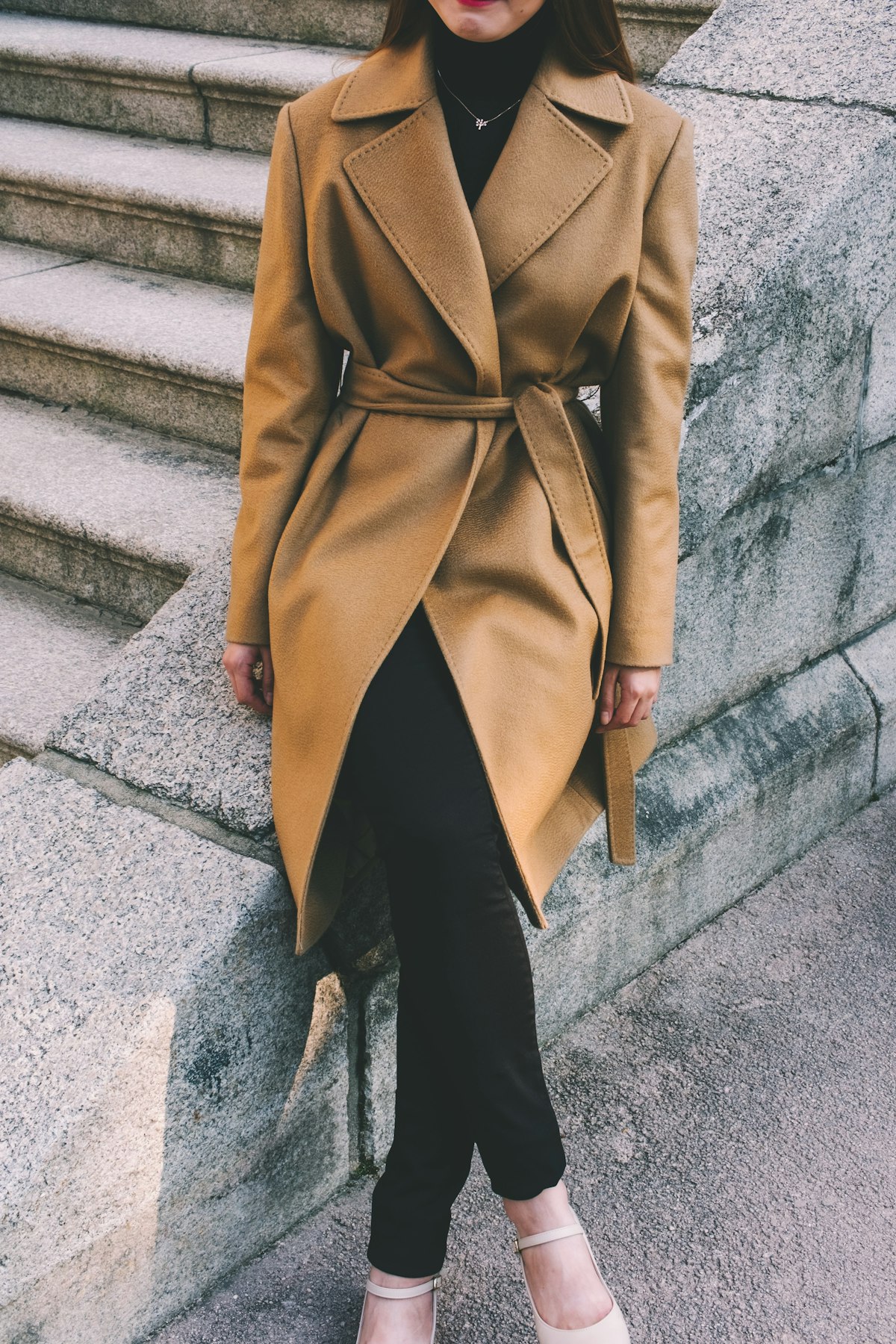 Sustainable fashion essentials laid out